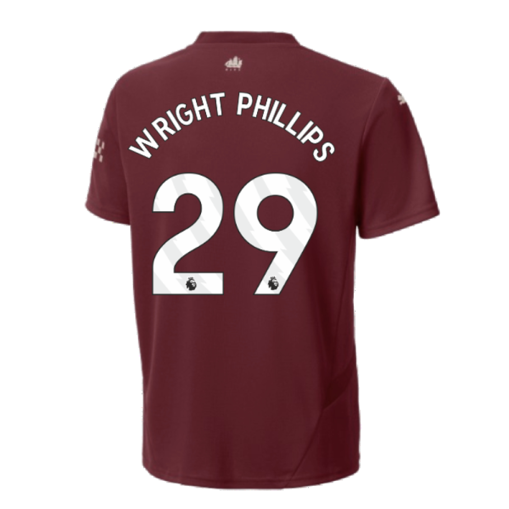 2024-2025 Man City Third Shirt (Kids) (Wright Phillips 29)