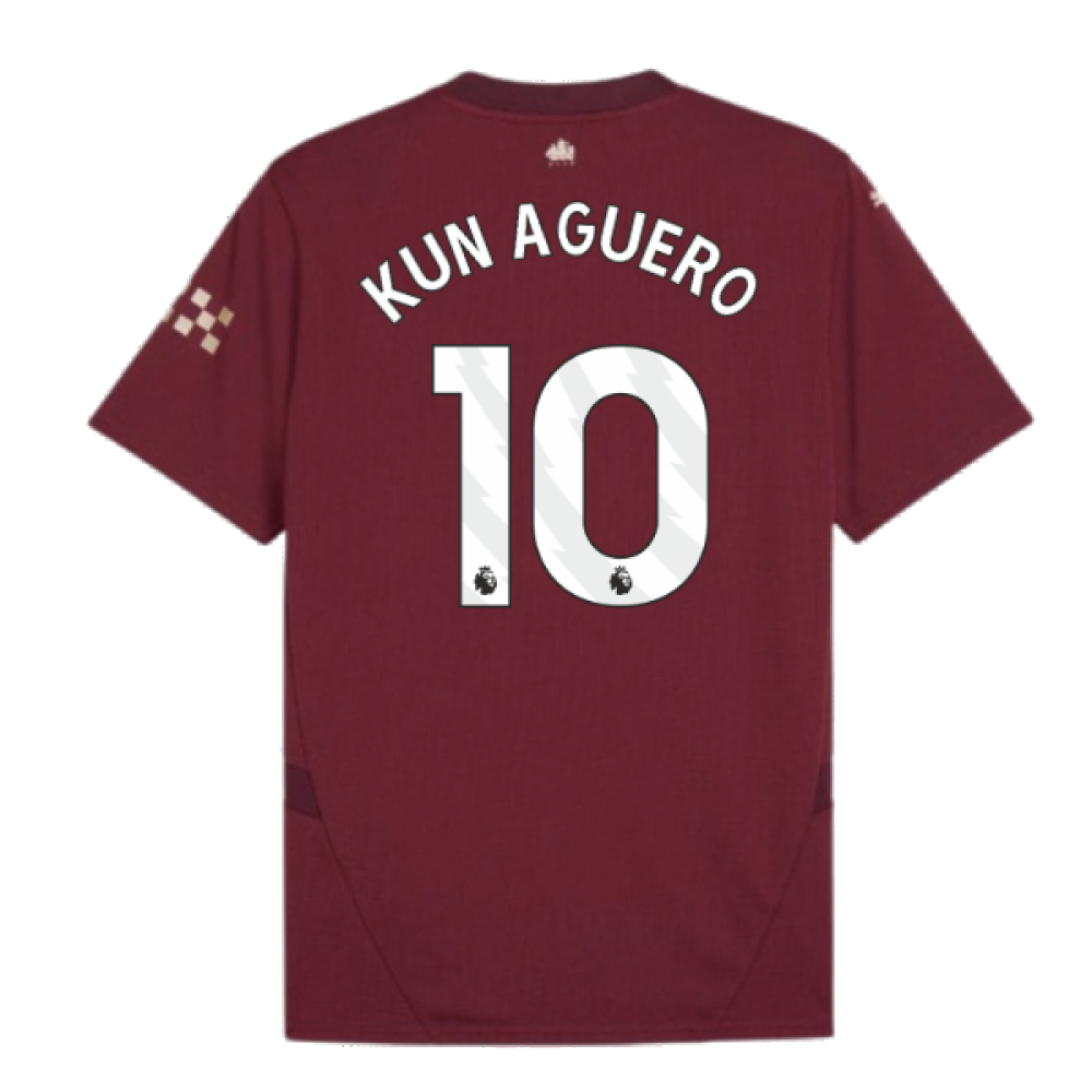 2024-2025 Man City Third Shirt (Kun Aguero 10)