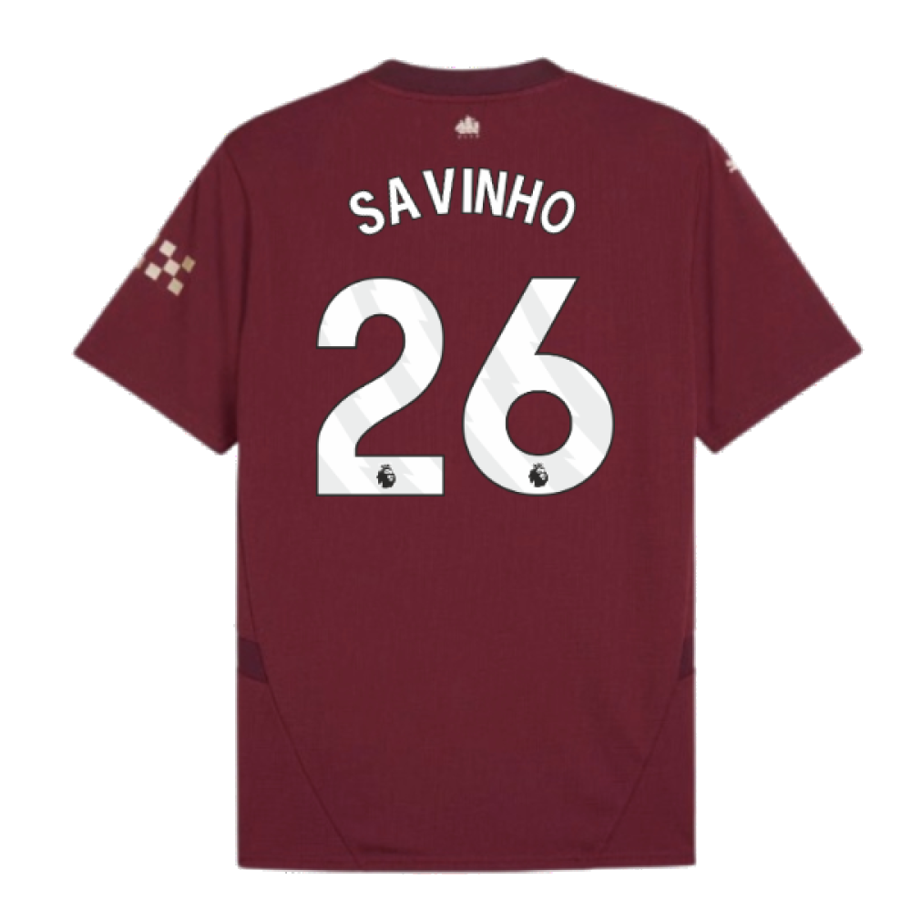 2024-2025 Man City Third Shirt (Savinho 26)