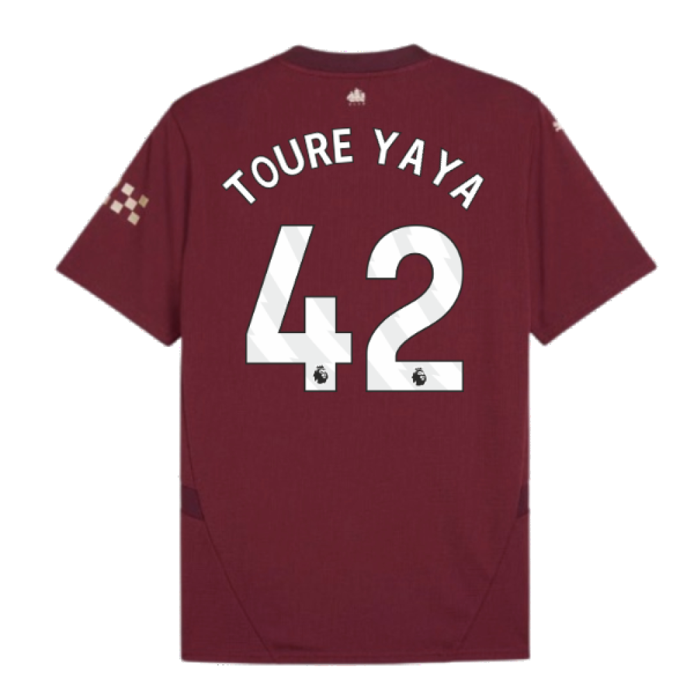 2024-2025 Man City Third Shirt (Toure Yaya 42)