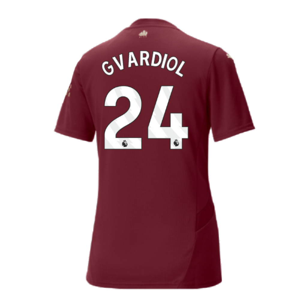 2024-2025 Man City Third Shirt (Womens) (Gvardiol 24)