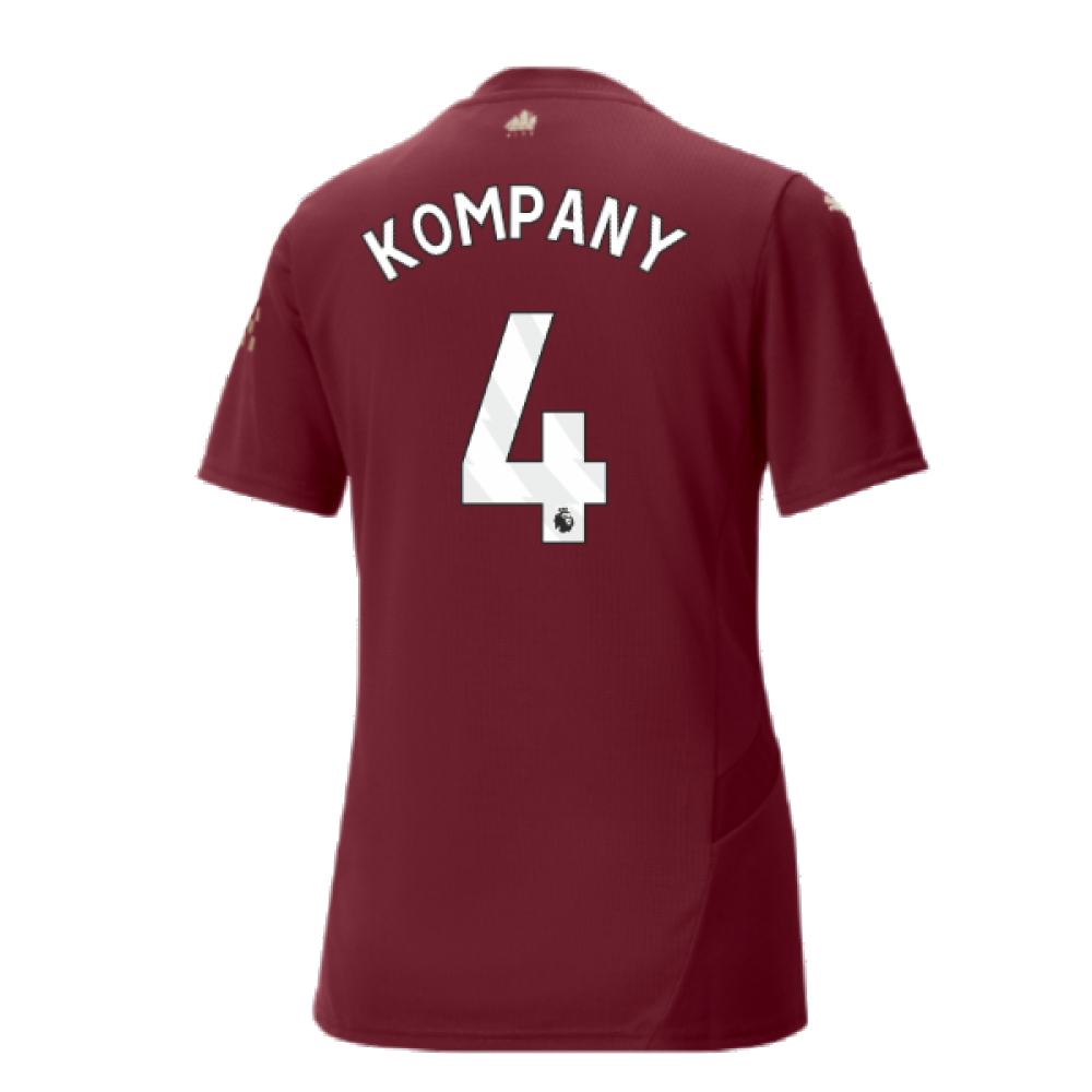 2024-2025 Man City Third Shirt (Womens) (Kompany 4)