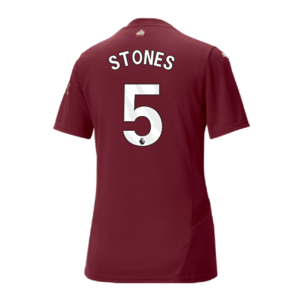 2024-2025 Man City Third Shirt (Womens) (Stones 5)