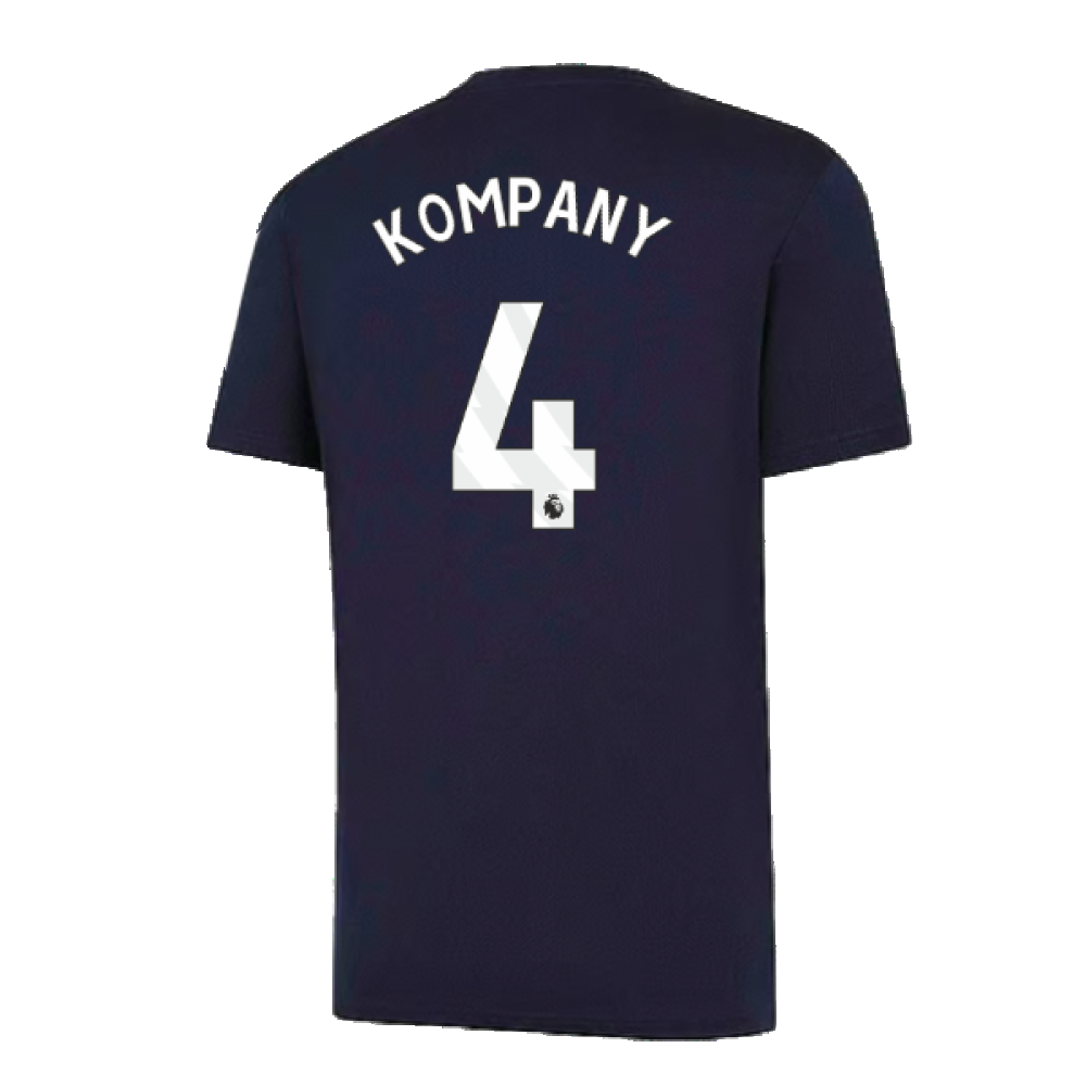 2024-2025 Man City Training Shirt (Inky Blue) - Kids (Kompany 4)