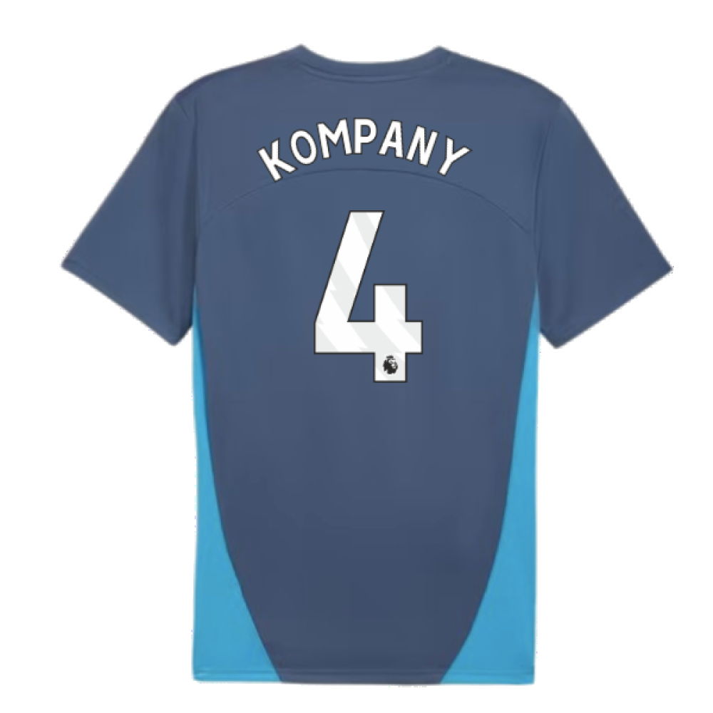 2024-2025 Man City Training Shirt (Inky Blue) (Kompany 4)