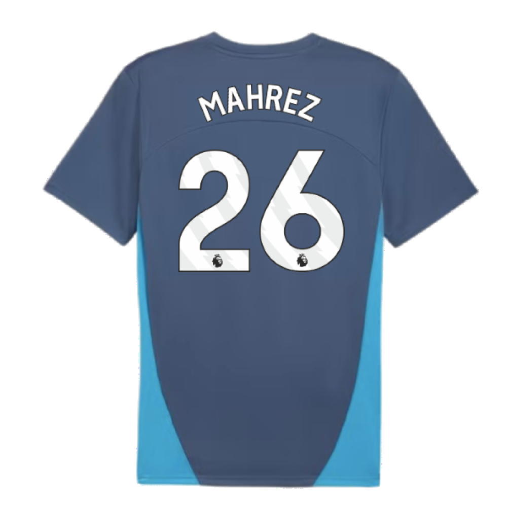 2024-2025 Man City Training Shirt (Inky Blue) (Mahrez 26)