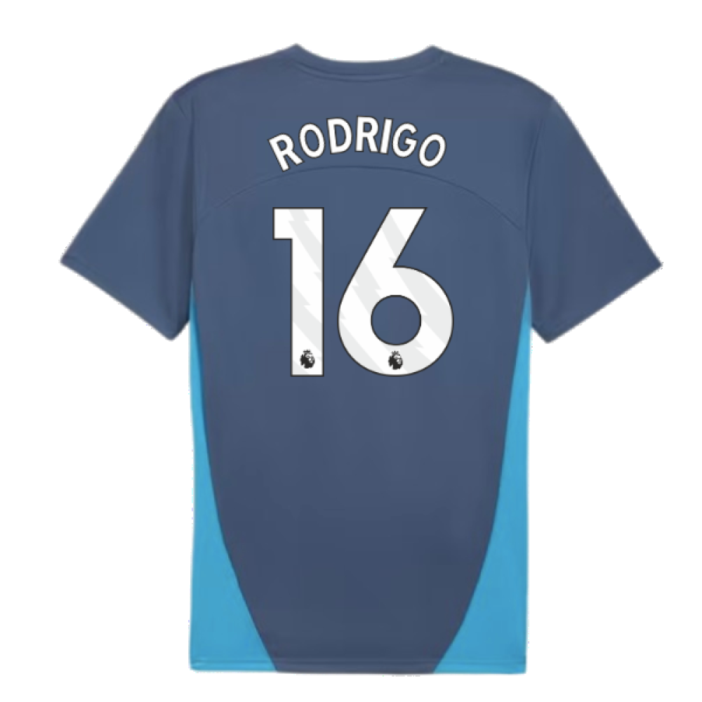 2024-2025 Man City Training Shirt (Inky Blue) (Rodrigo 16)