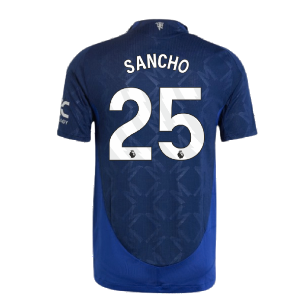 2024-2025 Man Utd Authentic Away Shirt (Sancho 25)