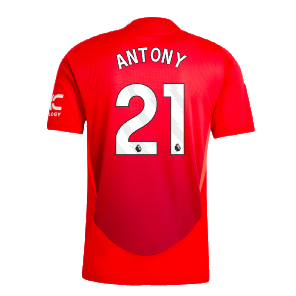 2024-2025 Man Utd Authentic Home Shirt (Antony 21)