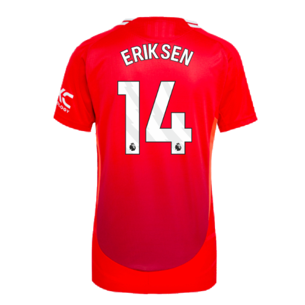 2024-2025 Man Utd Authentic Home Shirt (Womens) (Eriksen 14)