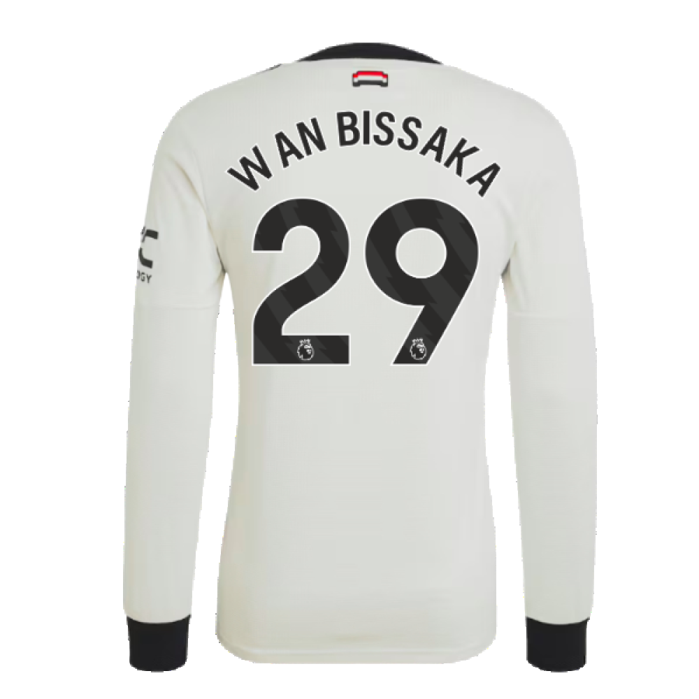 2024-2025 Man Utd Authentic Long Sleeve Third Shirt (Wan Bissaka 29)