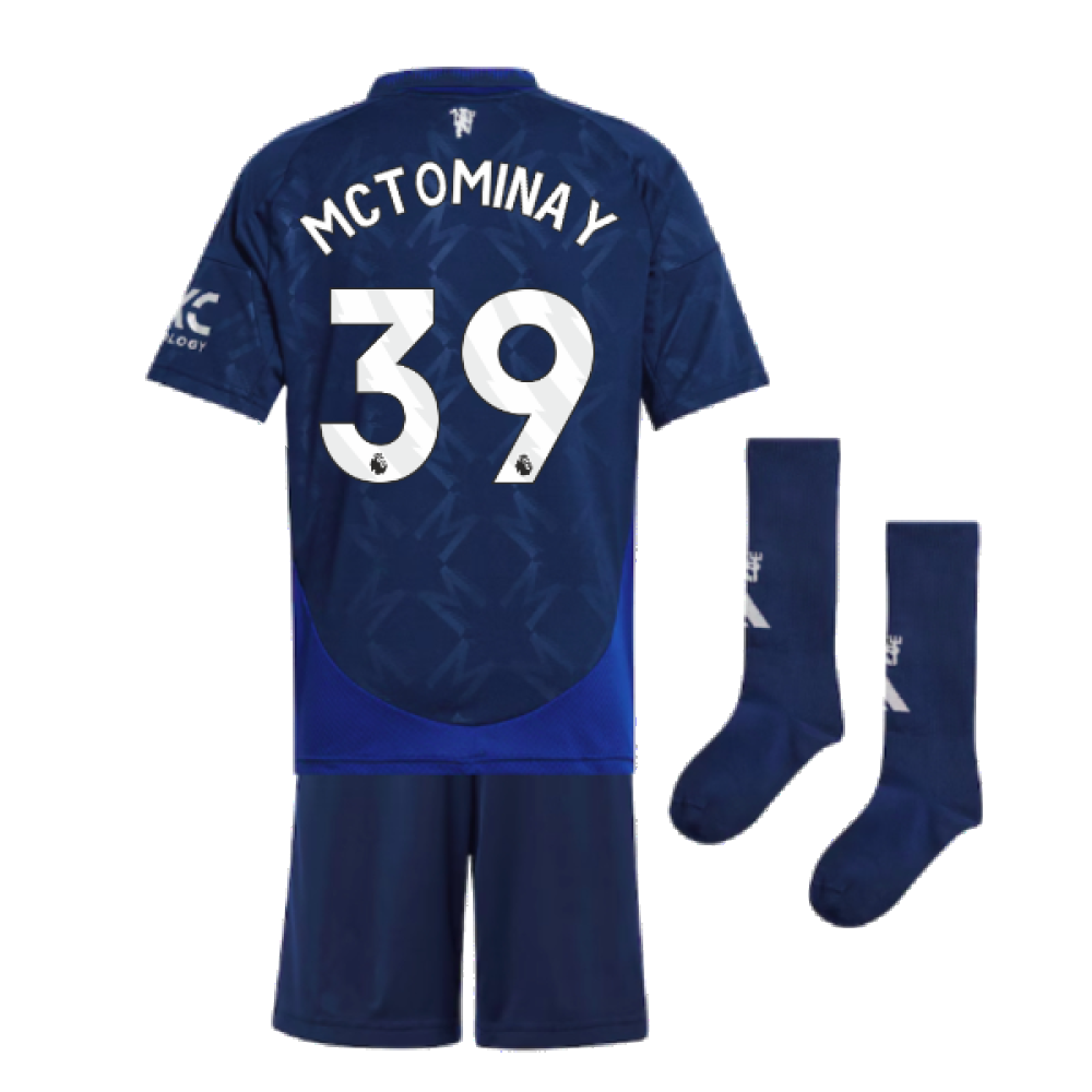 2024-2025 Man Utd Away Mini Kit (McTominay 39)