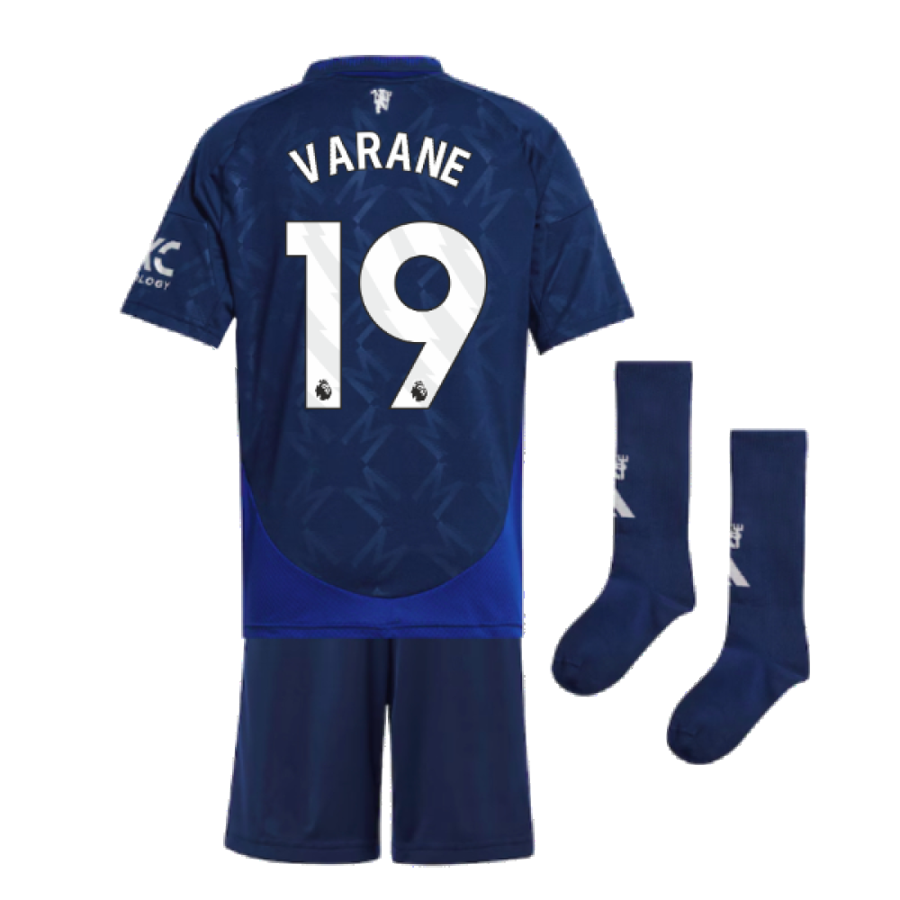 2024-2025 Man Utd Away Mini Kit (Varane 19)