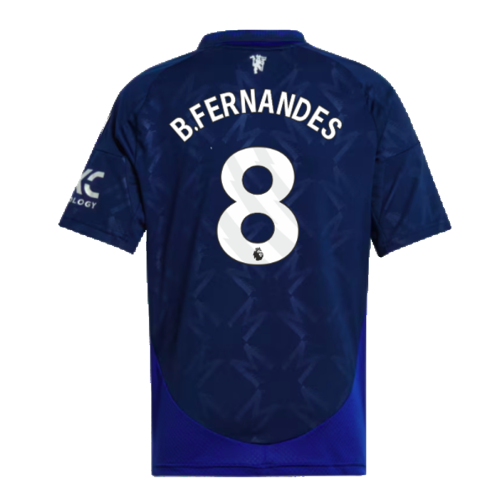 2024-2025 Man Utd Away Shirt (Kids) (B.Fernandes 8)