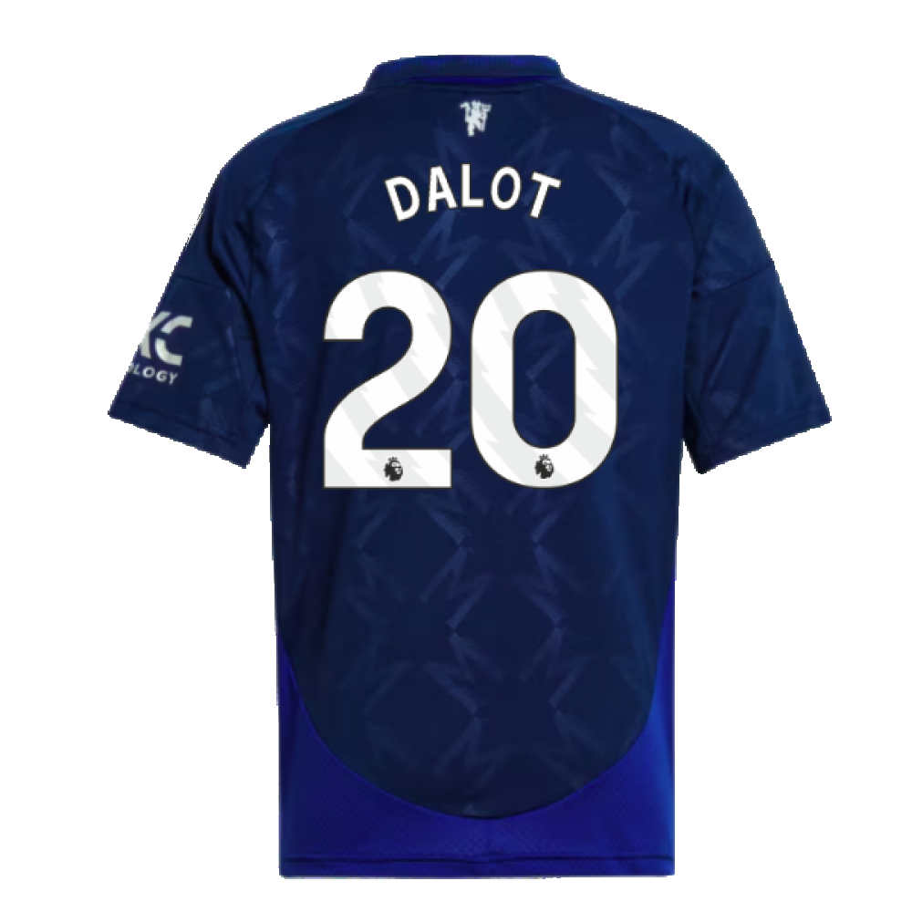 2024-2025 Man Utd Away Shirt (Kids) (Dalot 20)