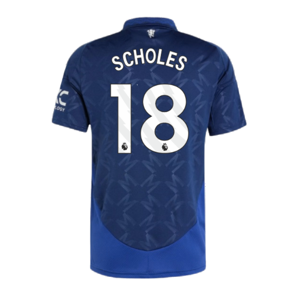 2024-2025 Man Utd Away Shirt (Scholes 18)