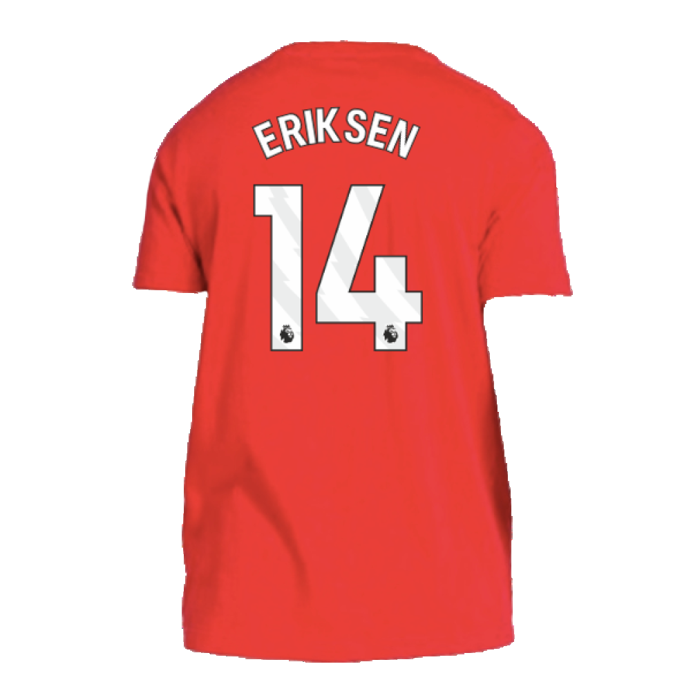 2024-2025 Man Utd DNA Tee (Red) (Eriksen 14)