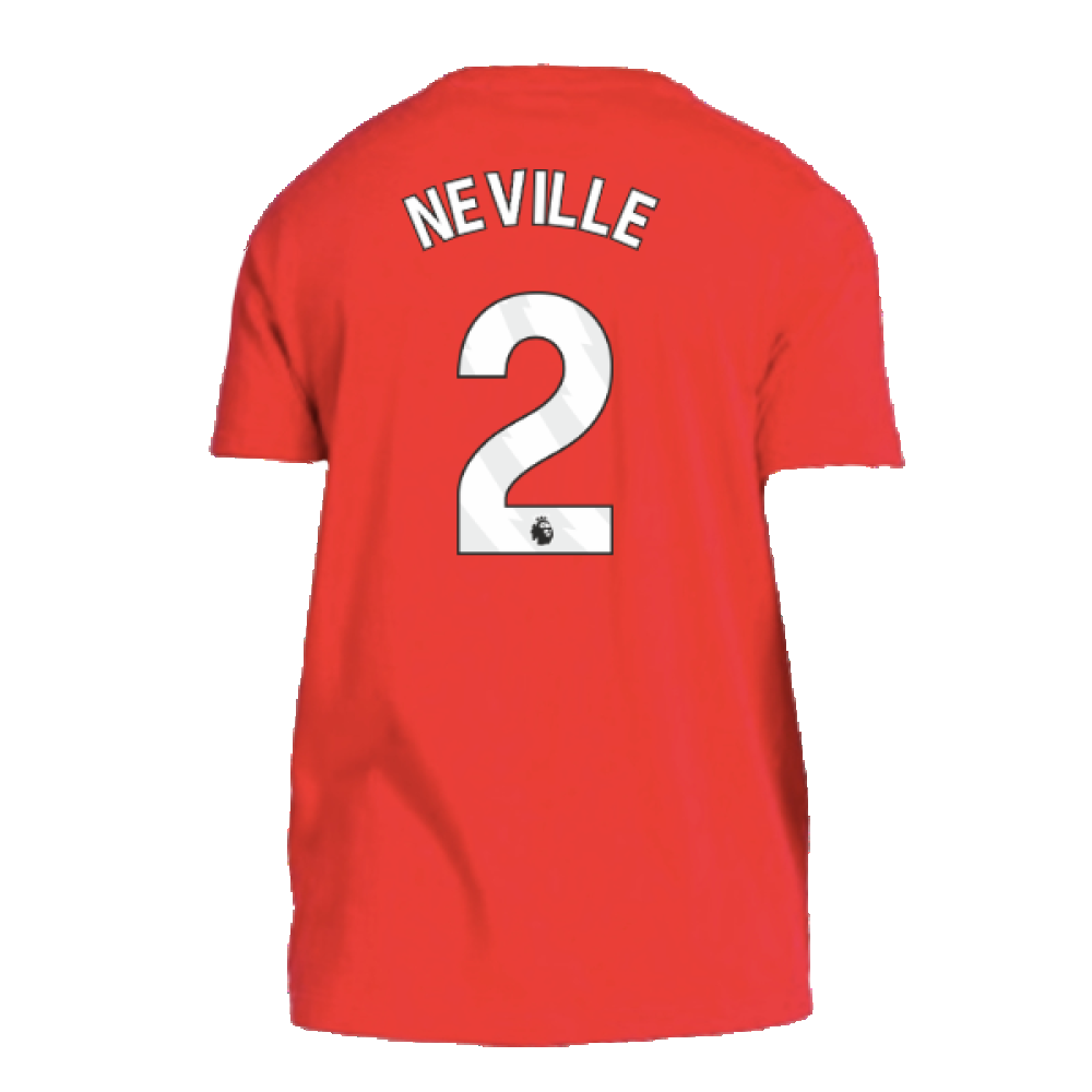 2024-2025 Man Utd DNA Tee (Red) (Neville 2)