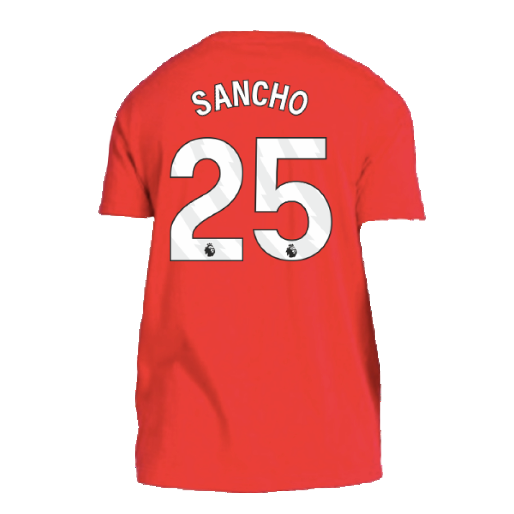 2024-2025 Man Utd DNA Tee (Red) (Sancho 25)