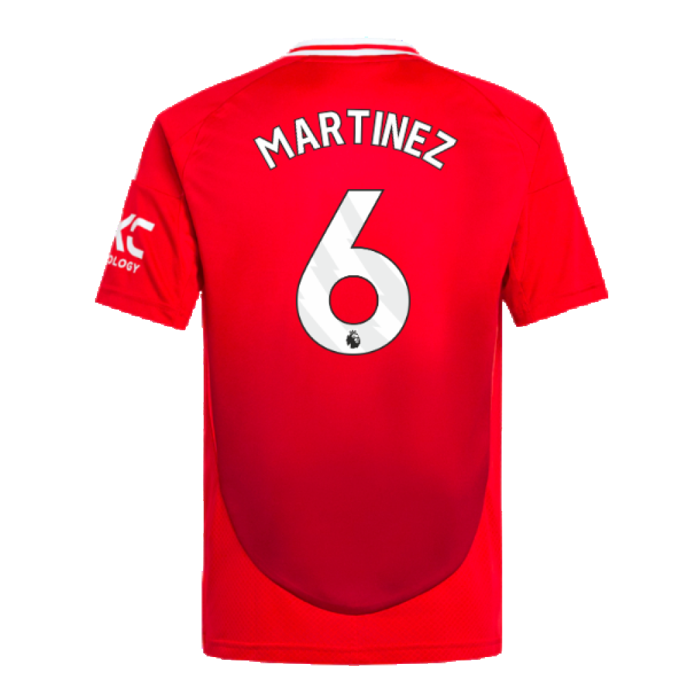 2024-2025 Man Utd Home Mini Kit (Martinez 6)