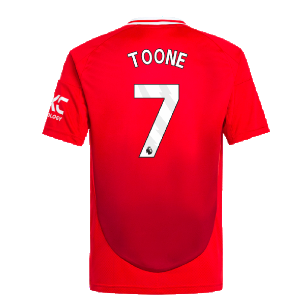 2024-2025 Man Utd Home Mini Kit (Toone 7)