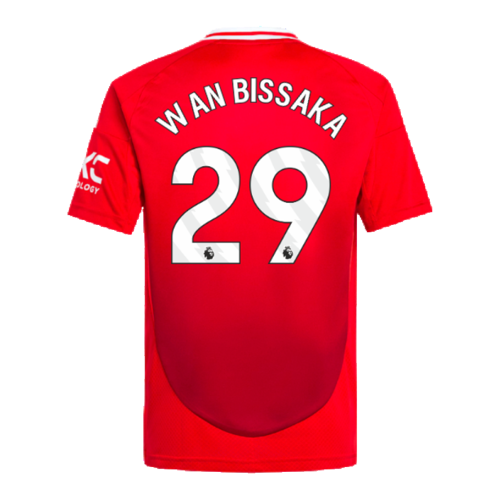 2024-2025 Man Utd Home Mini Kit (Wan Bissaka 29)