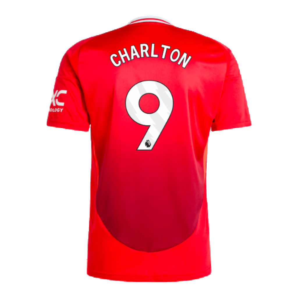 2024-2025 Man Utd Home Shirt (Charlton 9)