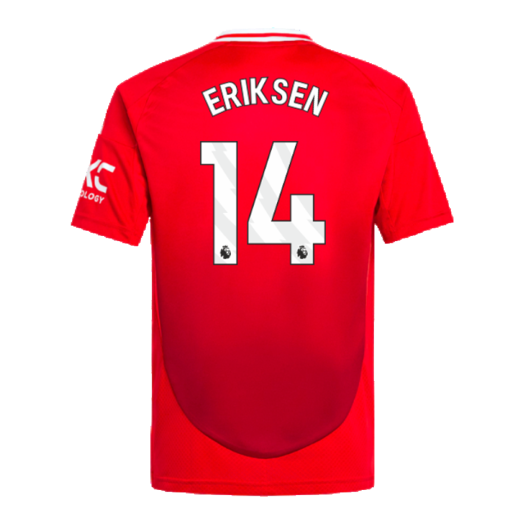 2024-2025 Man Utd Home Shirt (Kids) (Eriksen 14)