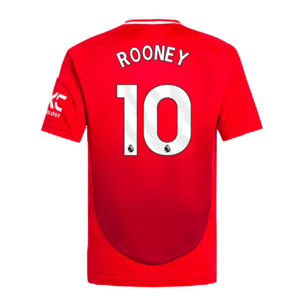 2024-2025 Man Utd Home Shirt (Kids) (Rooney 10)