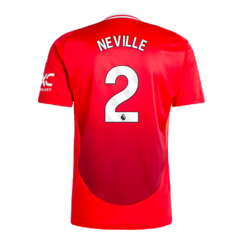 2024-2025 Man Utd Home Shirt (Neville 2)