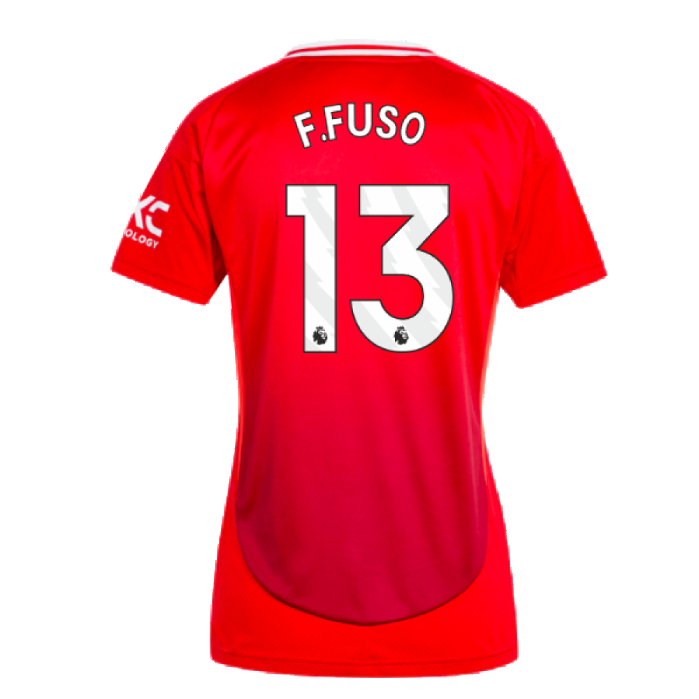 2024-2025 Man Utd Home Shirt (Womens) (F.Fuso 13)