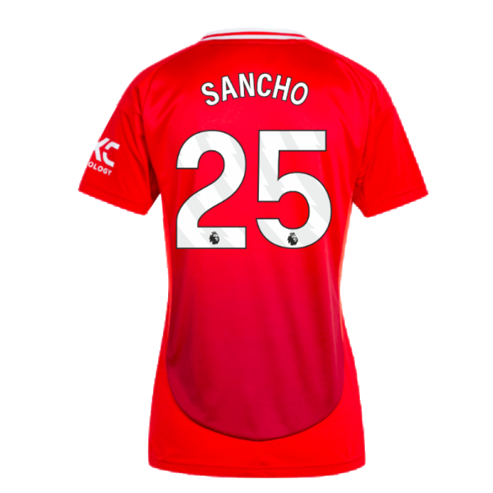 2024-2025 Man Utd Home Shirt (Womens) (Sancho 25)