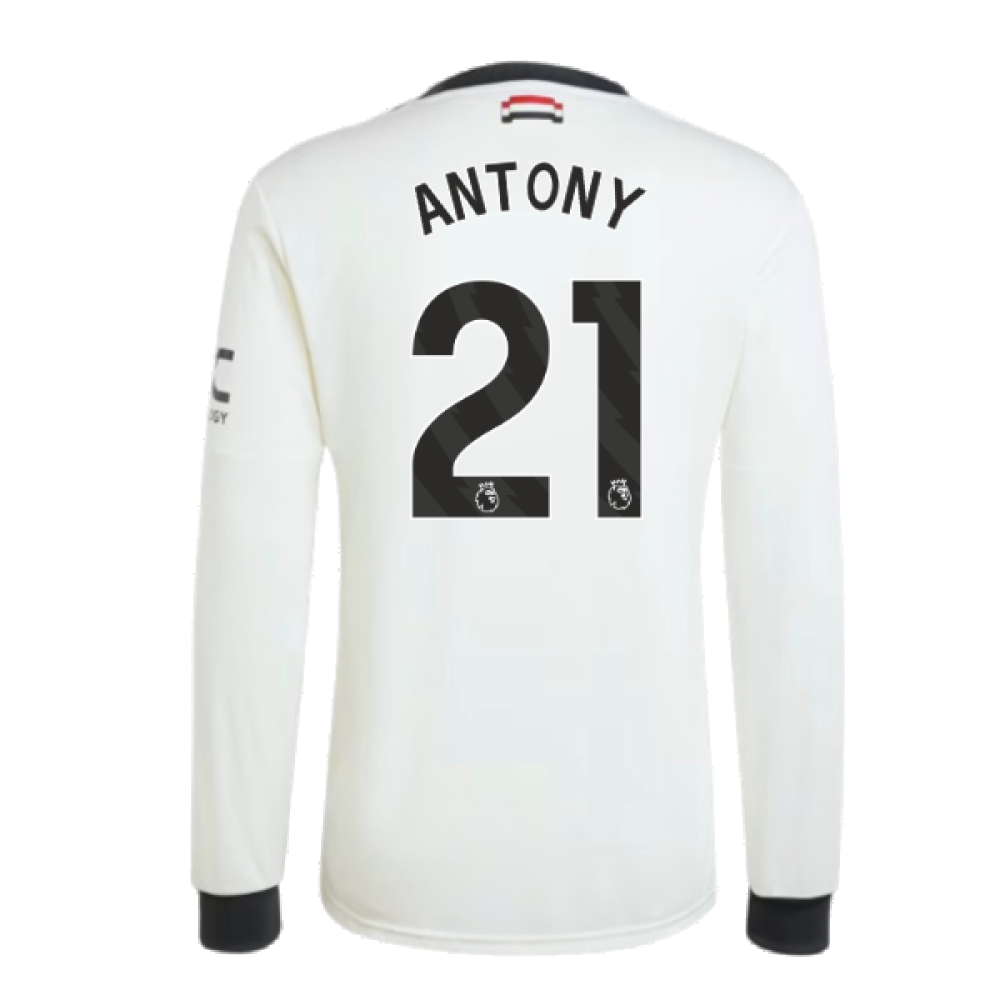 2024-2025 Man Utd Long Sleeve Third Shirt (Antony 21)