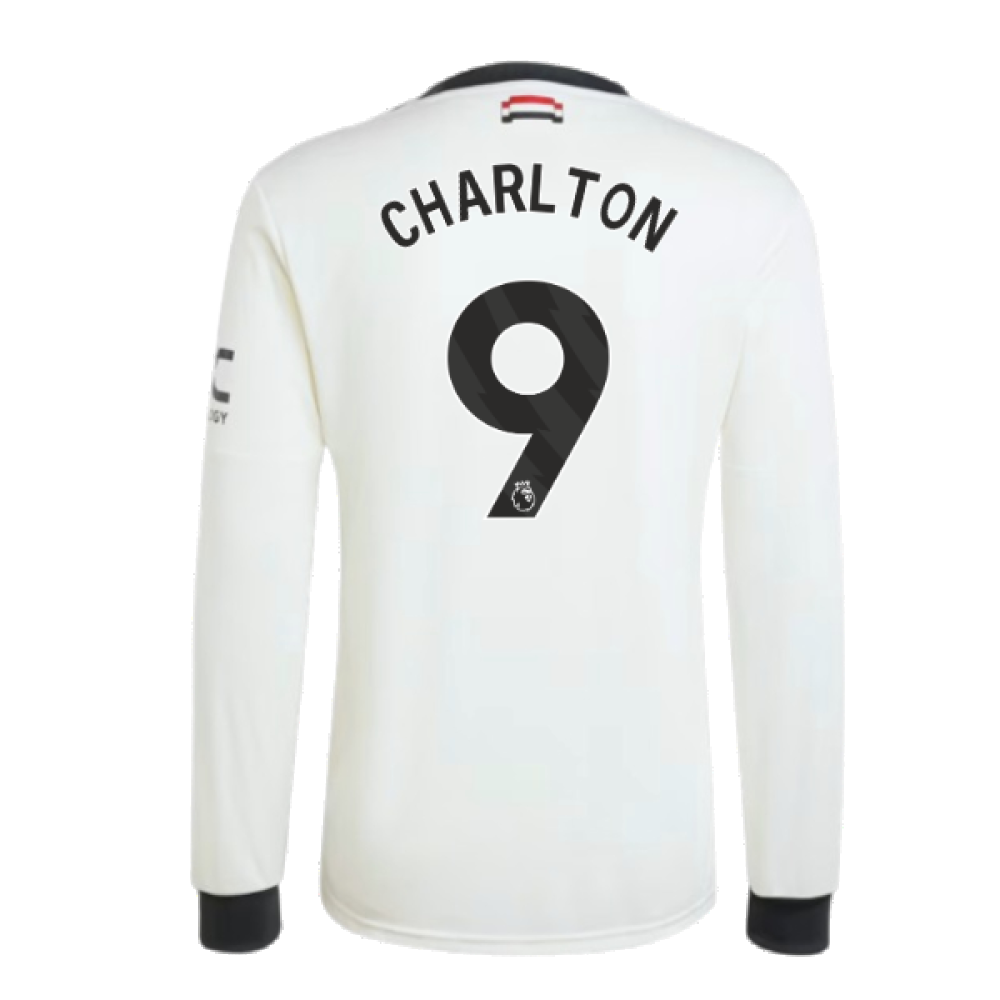 2024-2025 Man Utd Long Sleeve Third Shirt (Charlton 9)