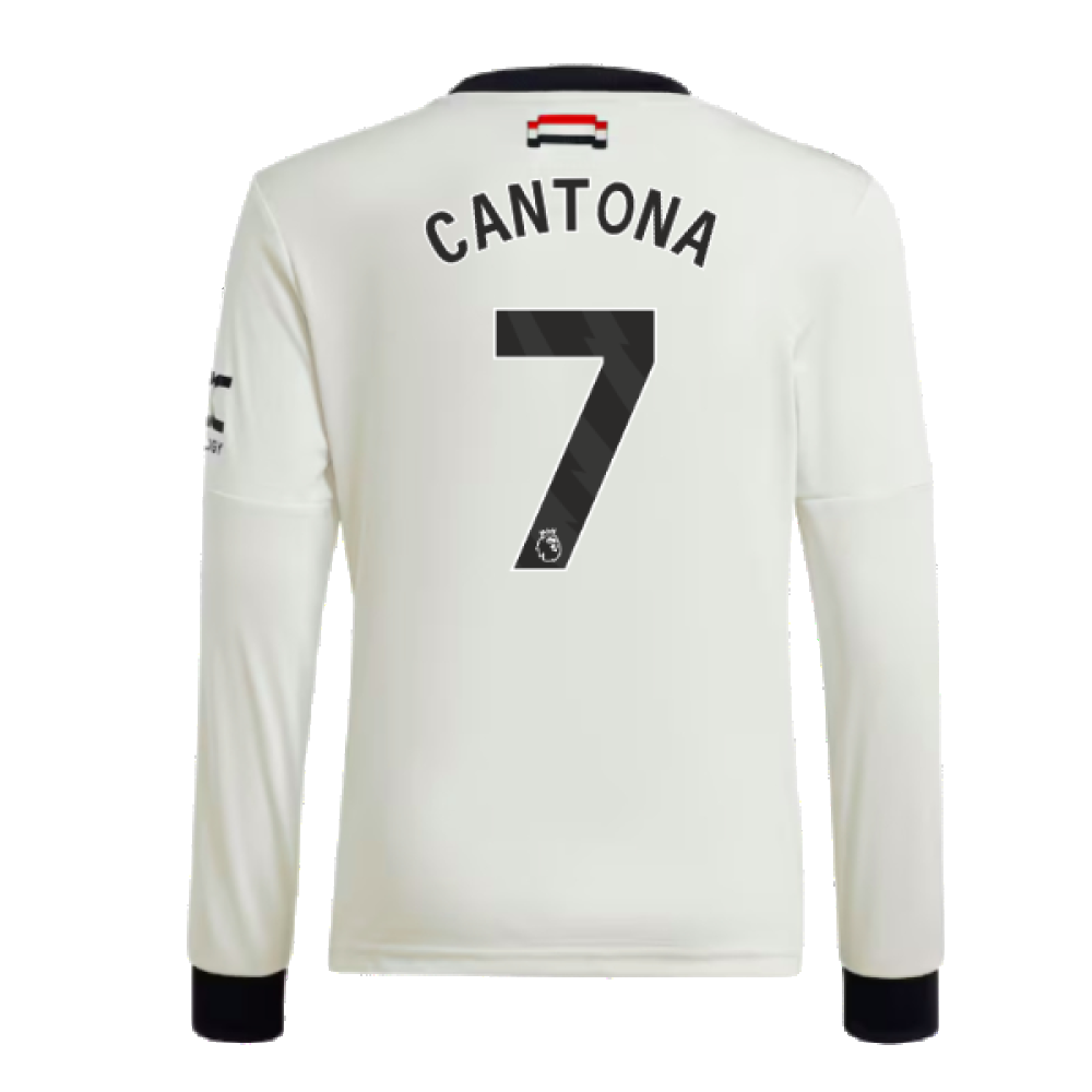 2024-2025 Man Utd Long Sleeve Third Shirt (Kids) (Cantona 7)