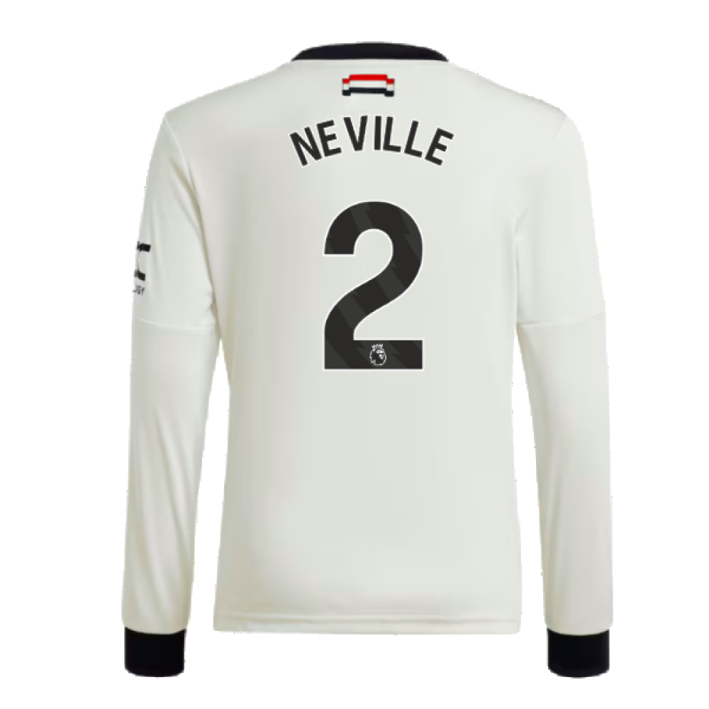 2024-2025 Man Utd Long Sleeve Third Shirt (Kids) (Neville 2)