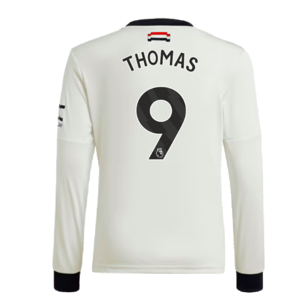 2024-2025 Man Utd Long Sleeve Third Shirt (Kids) (Thomas 9)