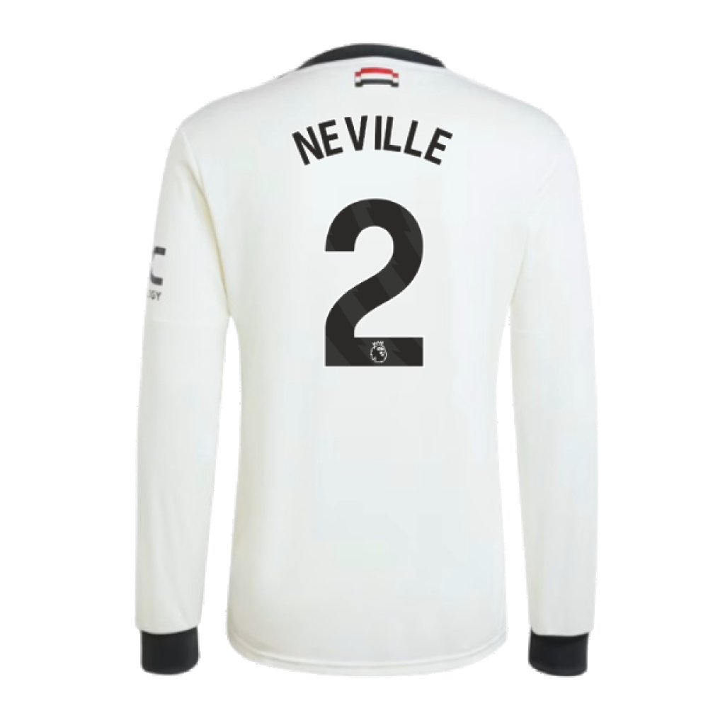 2024-2025 Man Utd Long Sleeve Third Shirt (Neville 2)