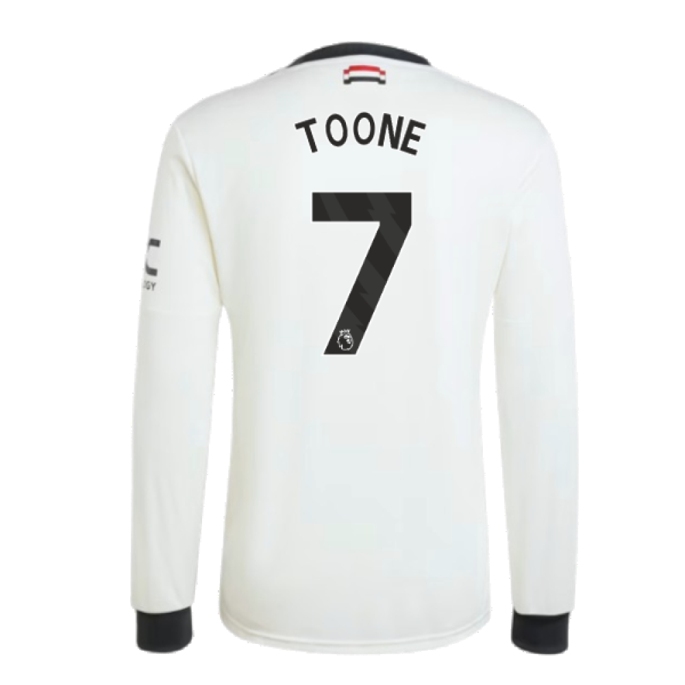 2024-2025 Man Utd Long Sleeve Third Shirt (Toone 7)