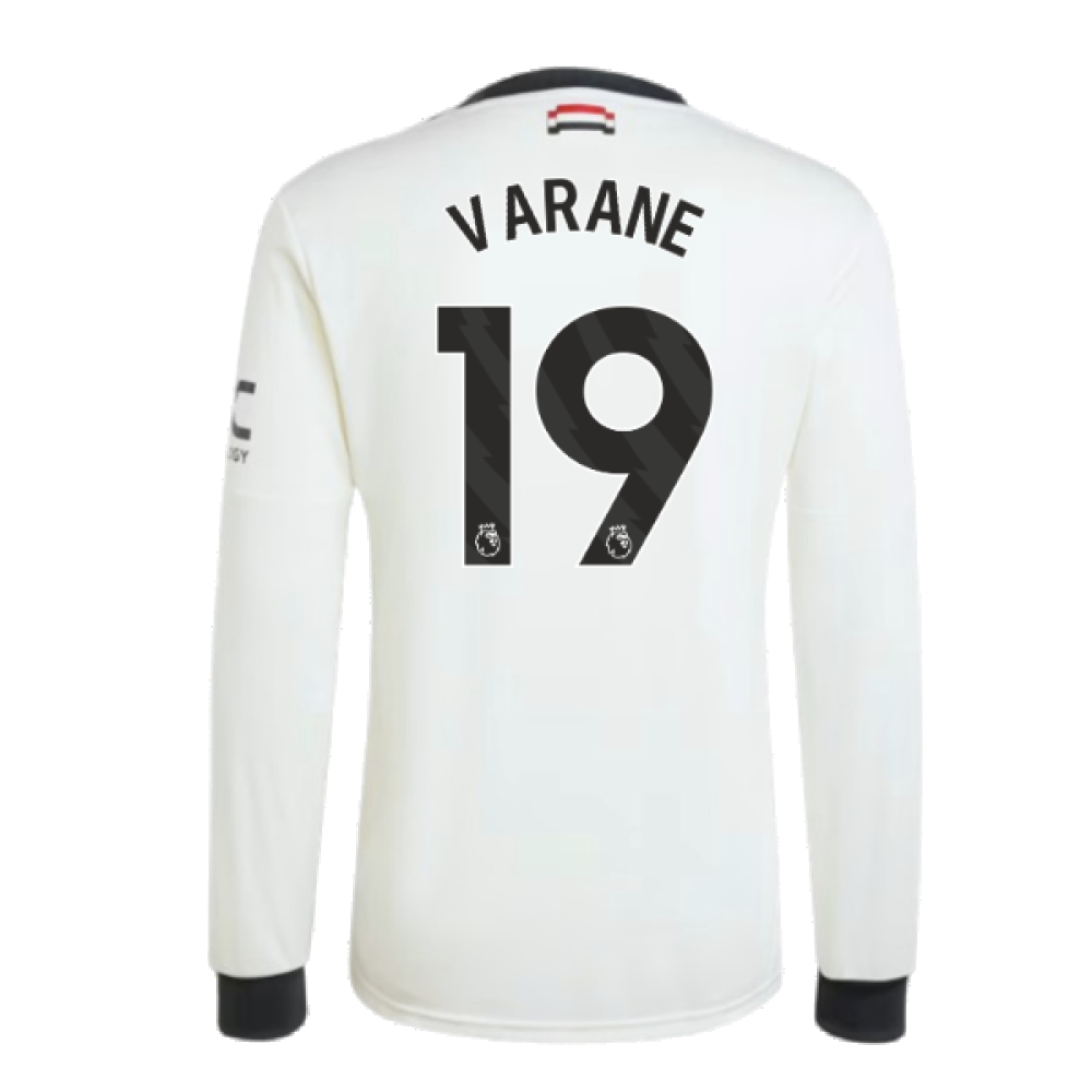 2024-2025 Man Utd Long Sleeve Third Shirt (Varane 19)