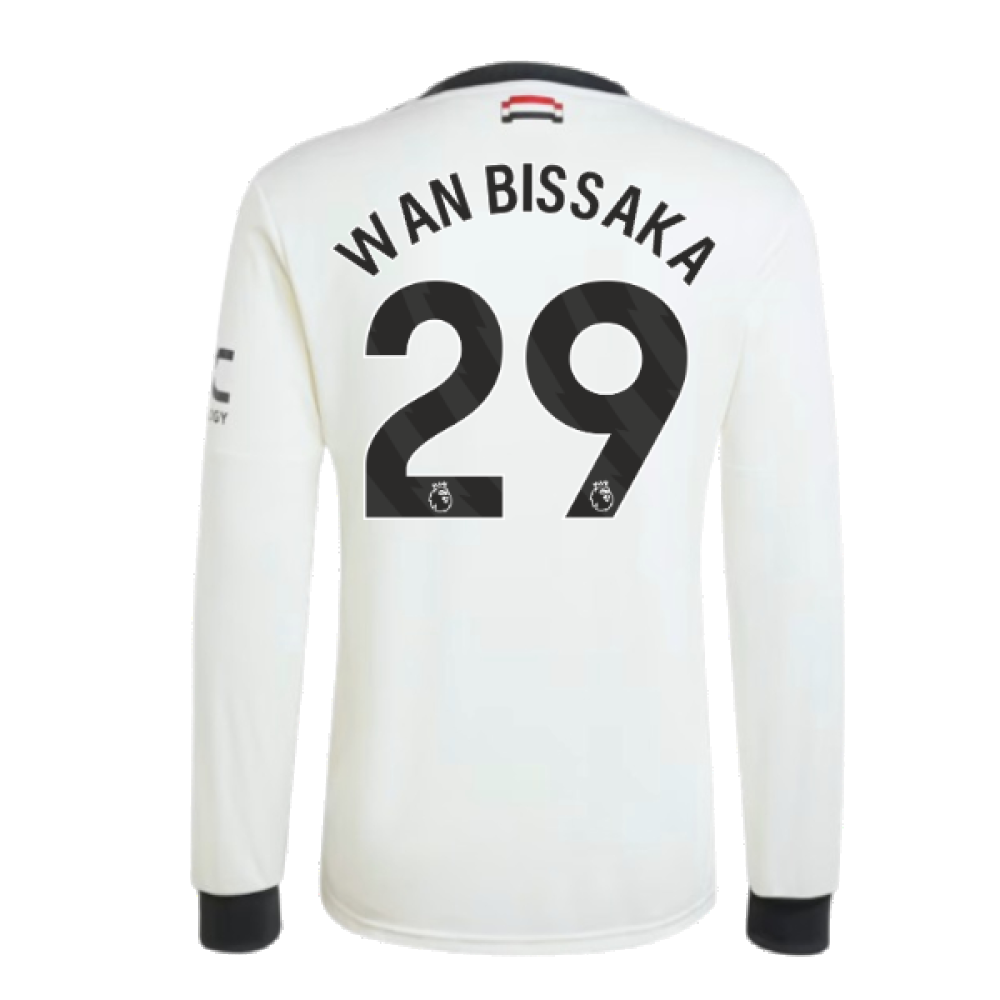 2024-2025 Man Utd Long Sleeve Third Shirt (Wan Bissaka 29)