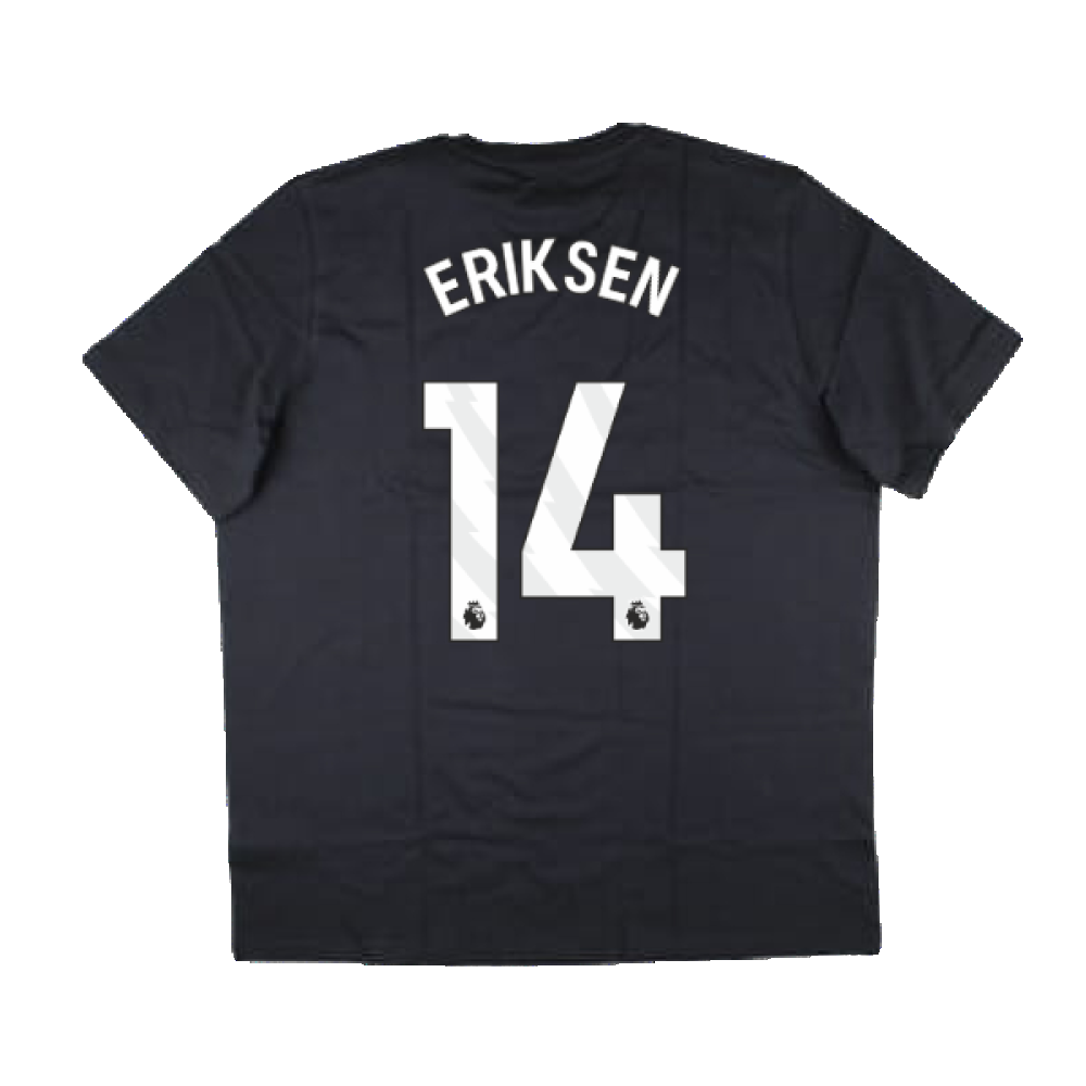 2024-2025 Man Utd Seasonal Graphic Tee (Night Grey) (Eriksen 14)