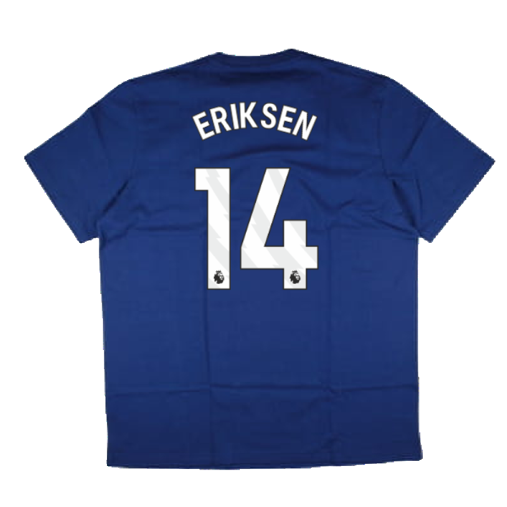 2024-2025 Man Utd Seasonal Tee (Victory Blue) (Eriksen 14)