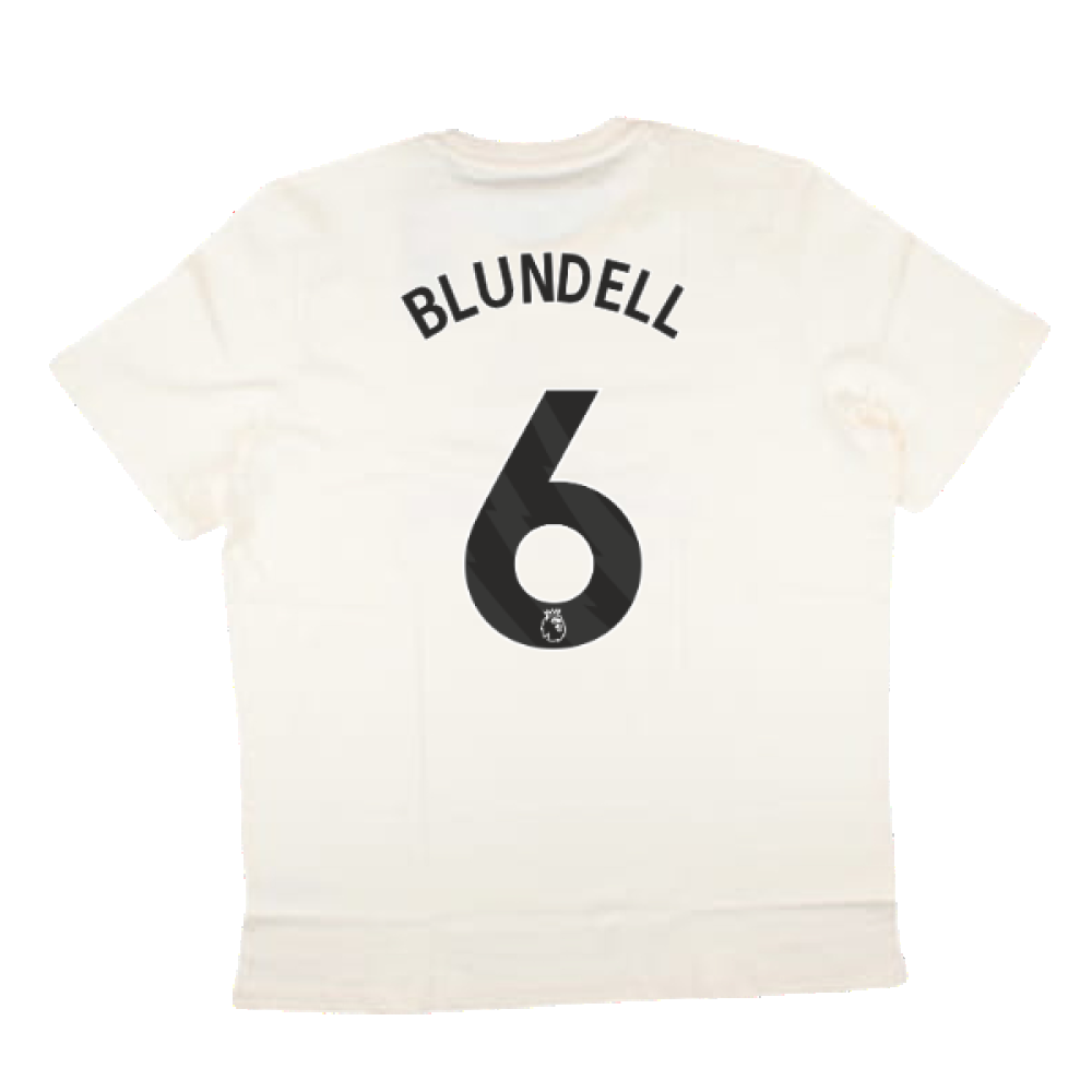 2024-2025 Man Utd SZN Graphic Tee (Cream White) (Blundell 6)