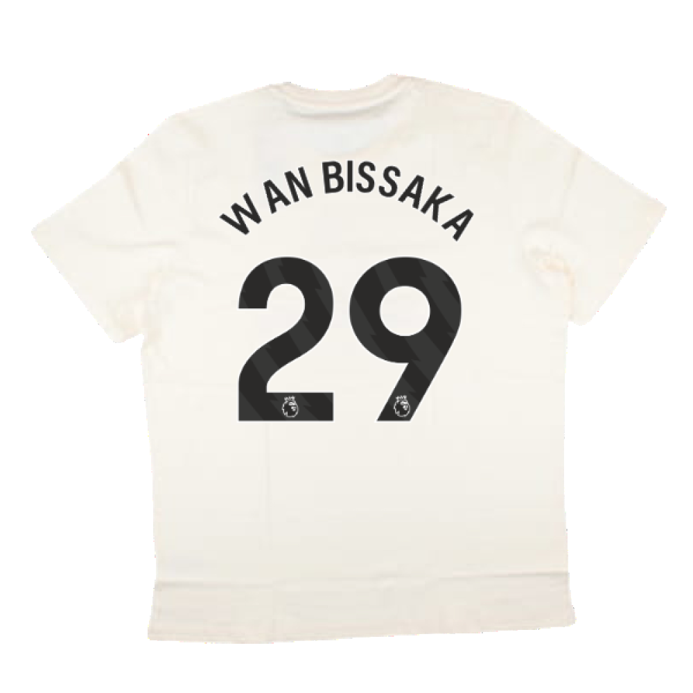 2024-2025 Man Utd SZN Graphic Tee (Cream White) (Wan Bissaka 29)