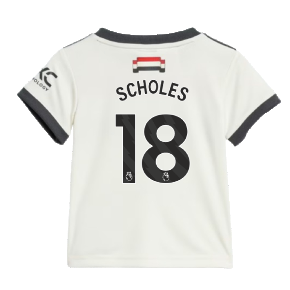 2024-2025 Man Utd Third Baby Kit (Scholes 18)