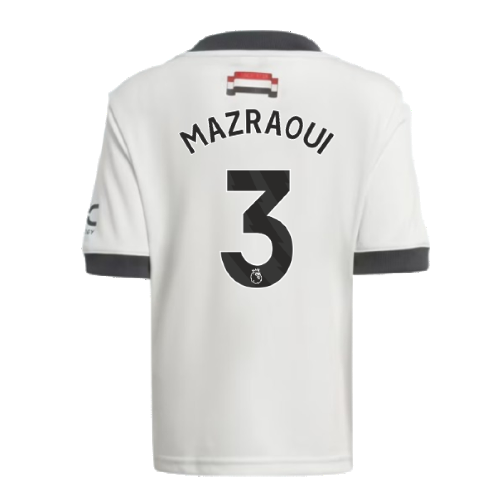 2024-2025 Man Utd Third Mini Kit (Mazraoui 3)