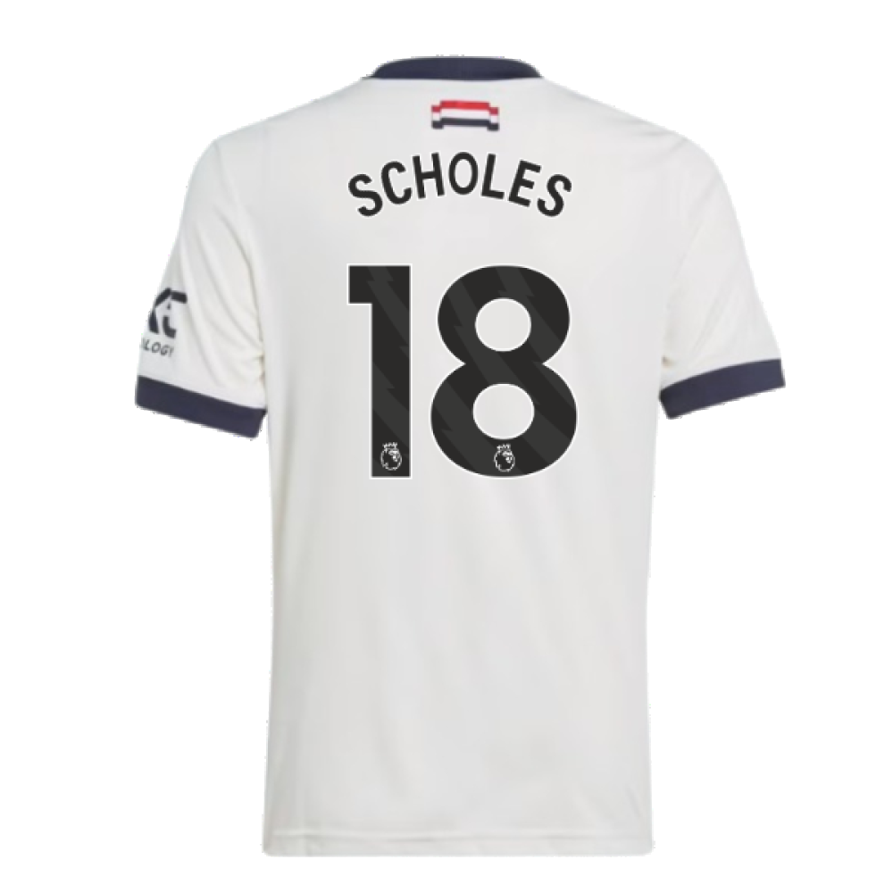 2024-2025 Man Utd Third Shirt (Kids) (Scholes 18)