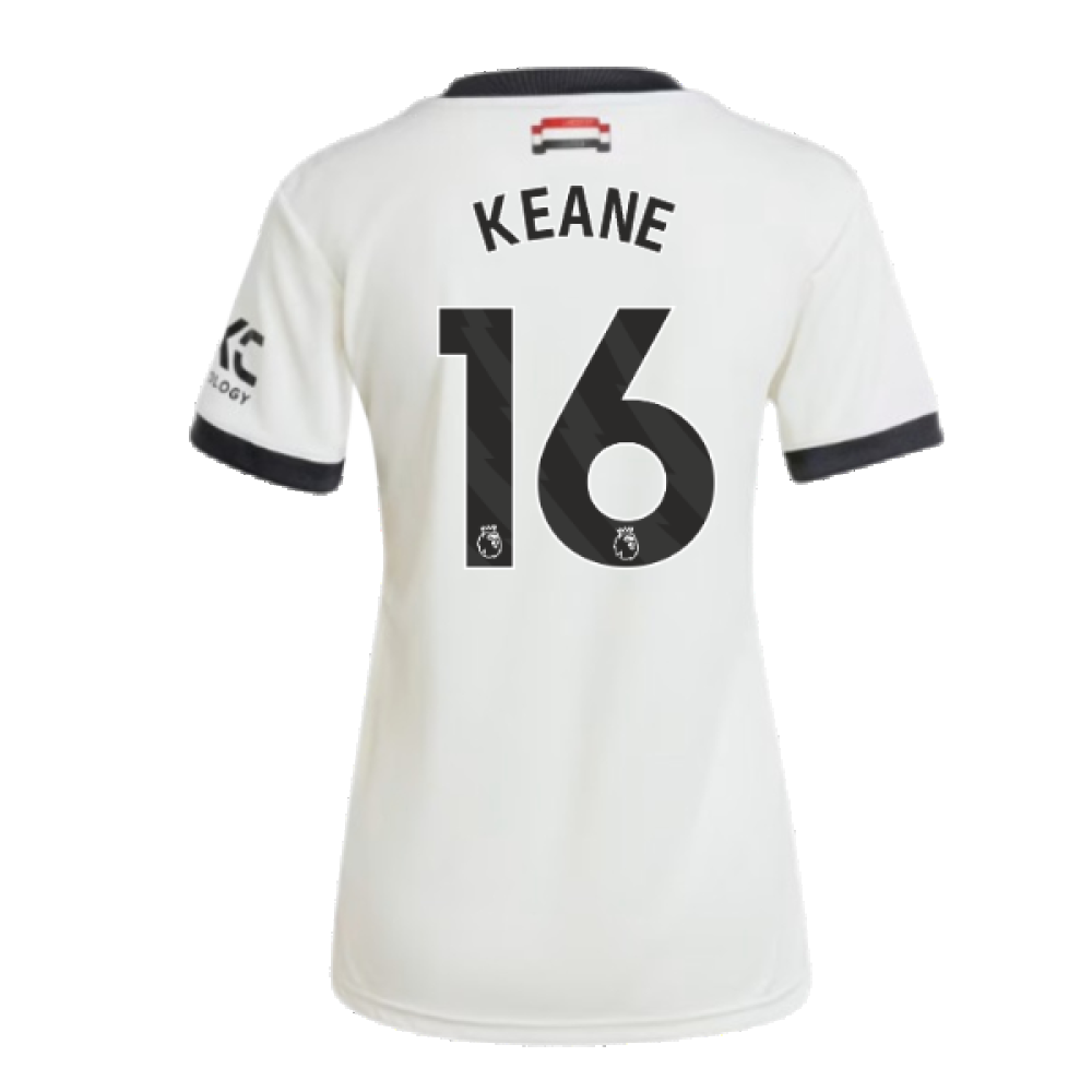 2024-2025 Man Utd Third Shirt (Womens) (Keane 16)