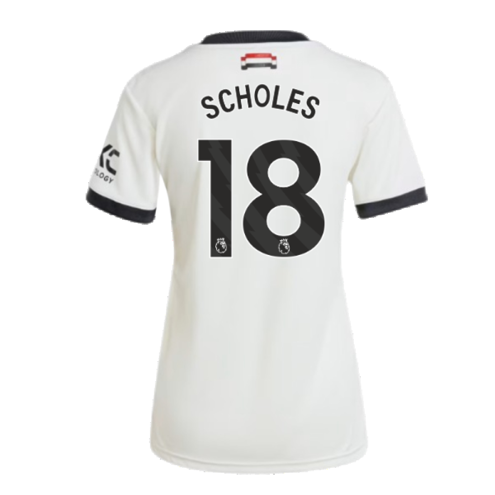 2024-2025 Man Utd Third Shirt (Womens) (Scholes 18)